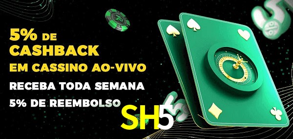 Promoções do cassino ao Vivo SH5